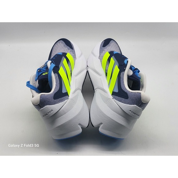 Adidas Adistar 2.0 Mens 6.5 Running Shoes Cloud White Lucid Lemon Sneaker ID2807